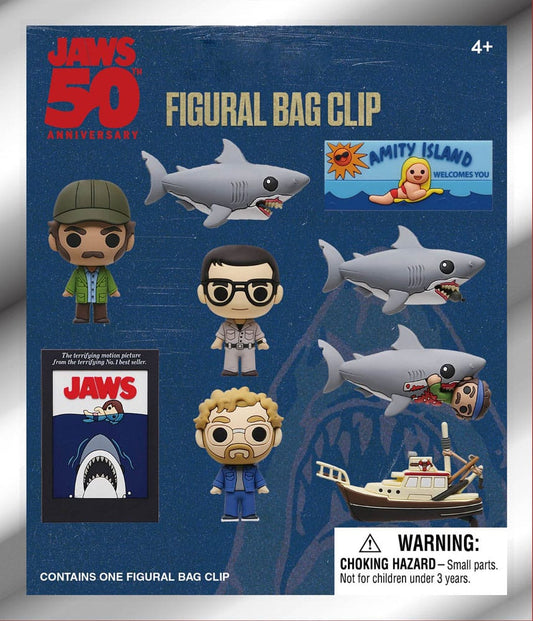 Der weiße Hai 3D PVC-Taschenanhänger 50th Anniversary Series 1 Display (24) Image 2