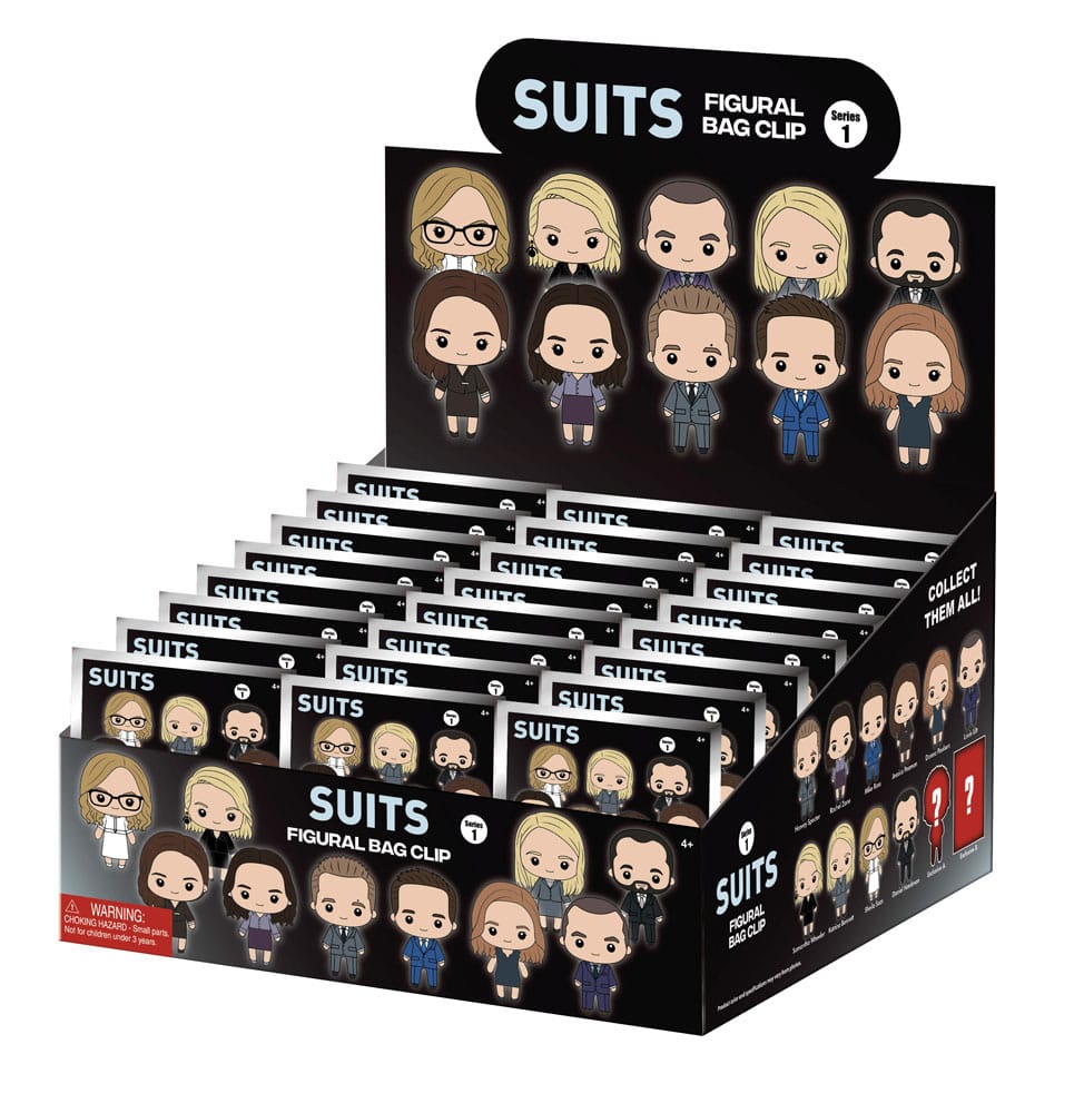 Suits 3D PVC-Taschenanhänger Series 1 Display (24) Image 3