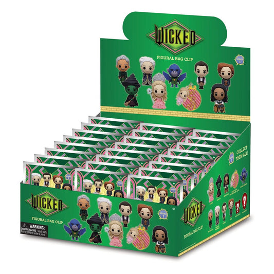 Wicked 3D PVC-Taschenanhänger Serie 1 Display  (24) Image 1