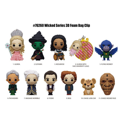 Wicked 3D PVC-Taschenanhänger Serie 1 Display  (24) Image 3