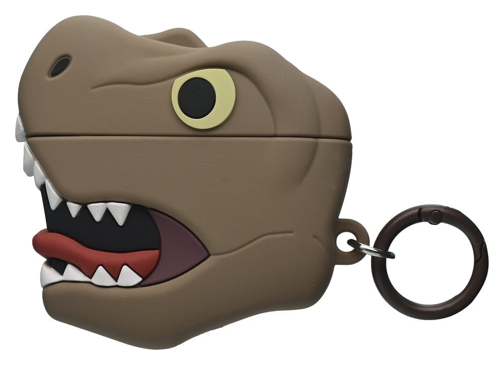Jurassic World 3D Schaumstoff Airpods Hülle Taschenanhänger T.Rex Display (12) Image