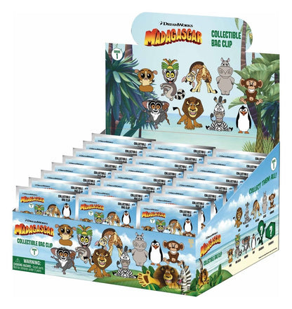 Madagascar 3D PVC-Taschenanhänger Serie 1 Display (24) Image 1