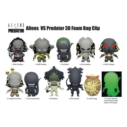 Alien vs. Predator 3D PVC-Taschenanhänger Display (24) Image 1