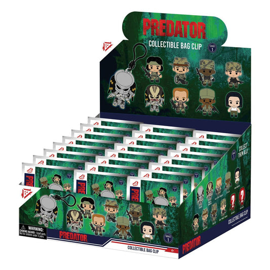 Predators 3D PVC-Taschenanhänger Serie 1 Display  (24) Image 1