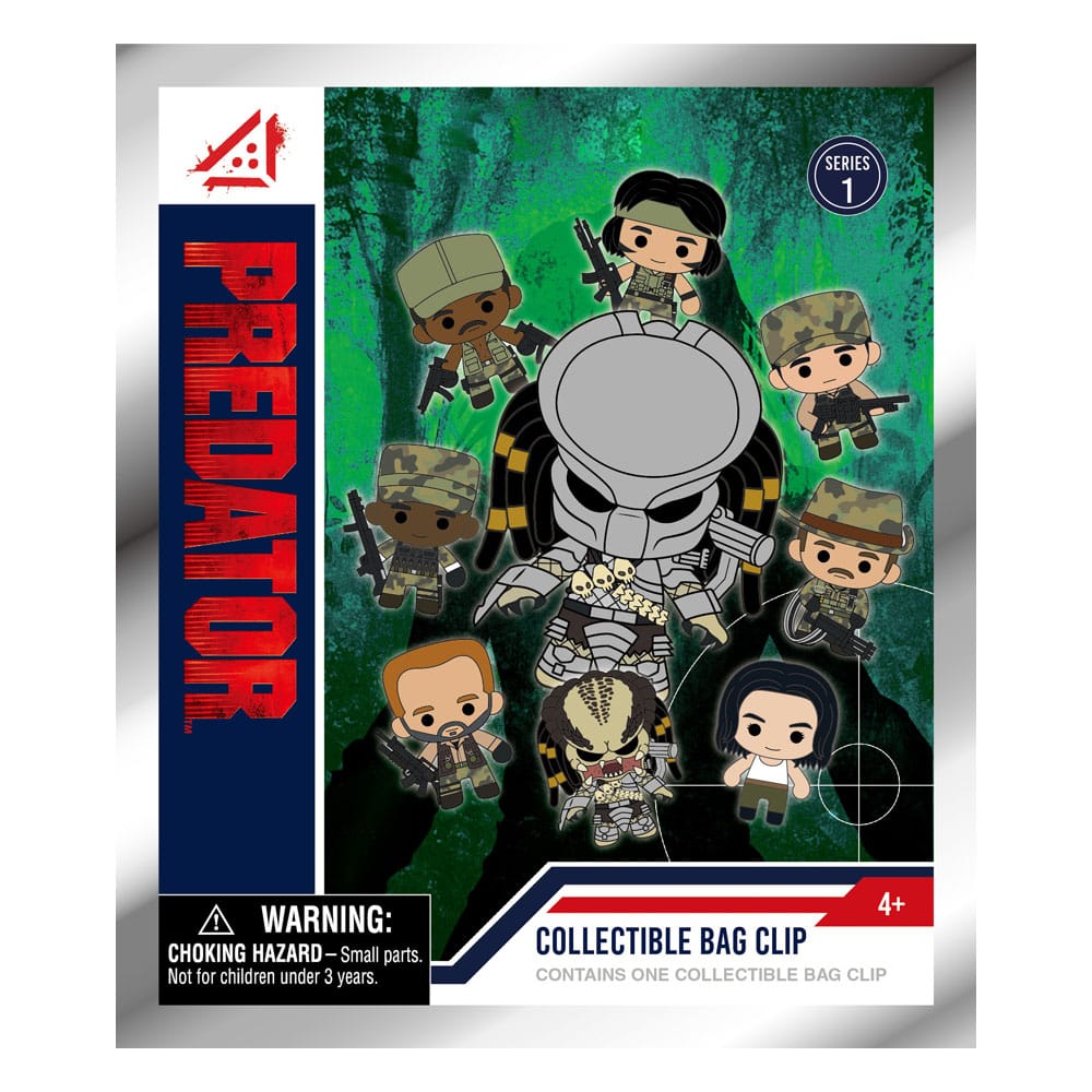 Predators 3D PVC-Taschenanhänger Serie 1 Display  (24) Image 2