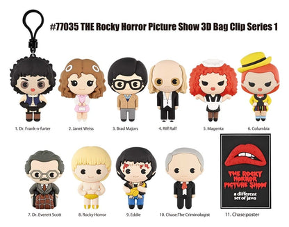 The Rocky Horror Picture Show 3D PVC-Taschenanhänger Serie 1 Blind Bag Display (24) Image 1