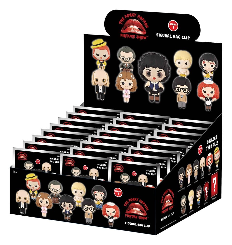The Rocky Horror Picture Show 3D PVC-Taschenanhänger Serie 1 Blind Bag Display (24) Image 3