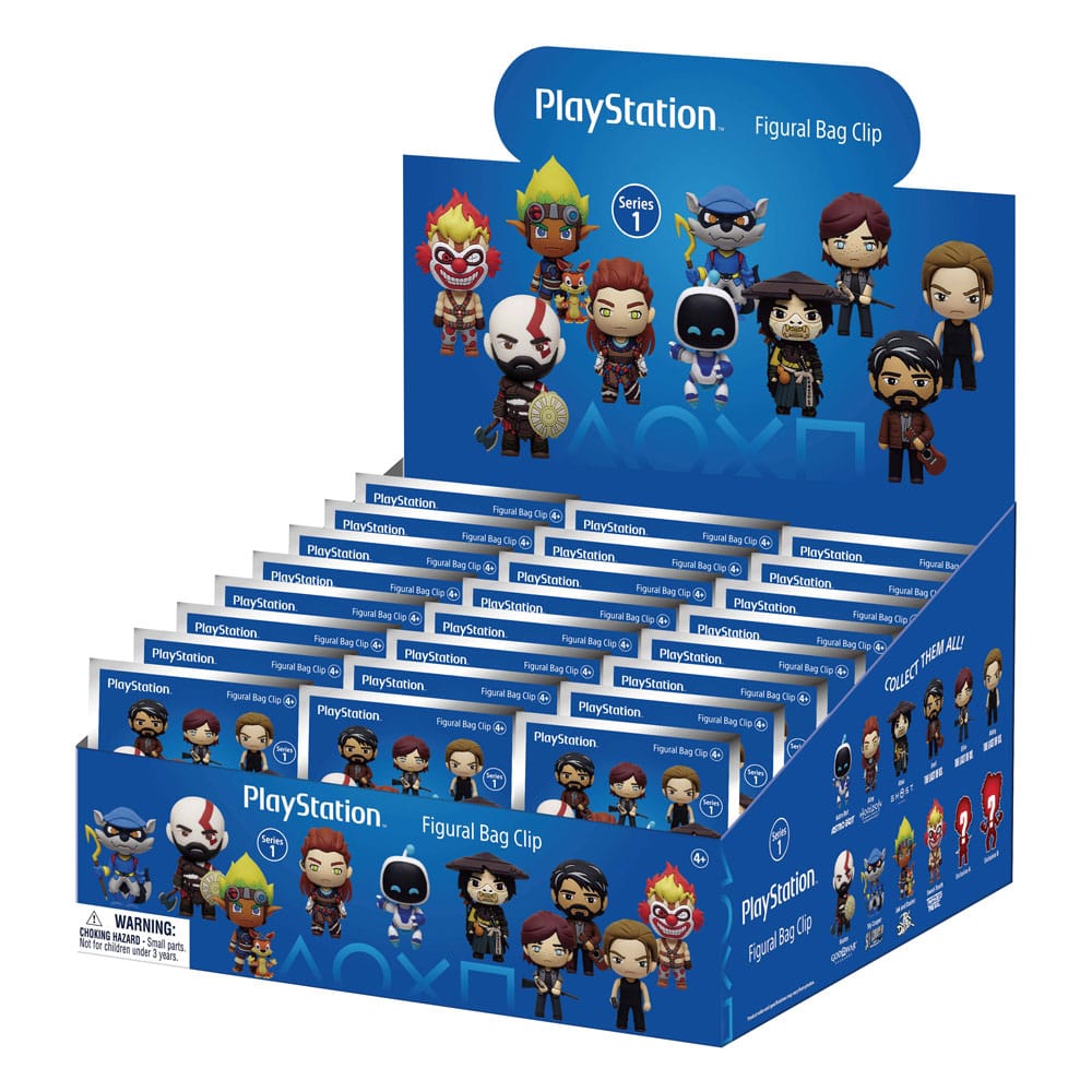Playstation 3D PVC-Taschenanhänger Serie 1 Display  (24) Image 1