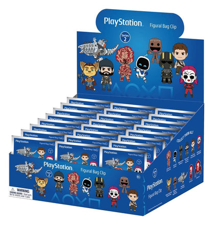 Sony PlayStation 3D PVC-Taschenanhänger Serie 2 Display (24) Image 1