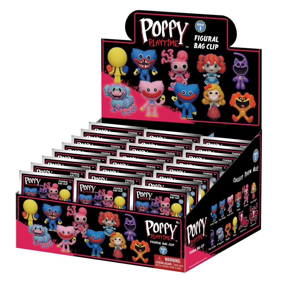Poppy Playtime PVC-Taschenanhänger Series 1 Display (24) Image 3