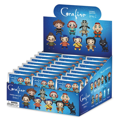 Coraline 3D PVC-Taschenanhänger Series 1 Display (24) Image 3