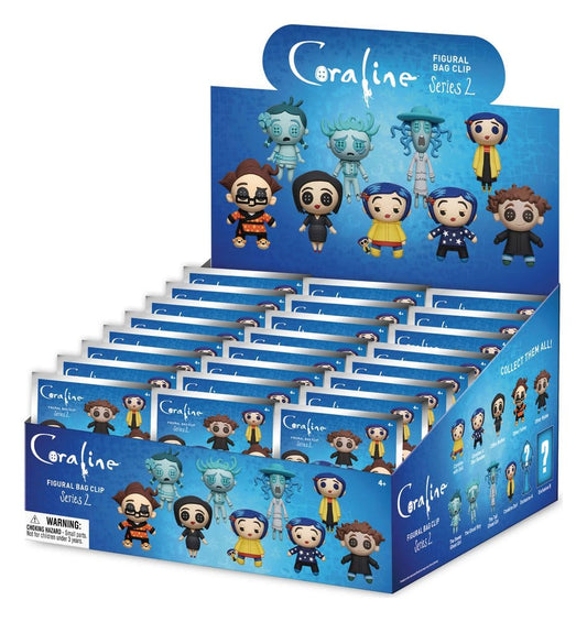 Coraline 3D PVC-Taschenanhänger Serie 2 Display (24) Image 1