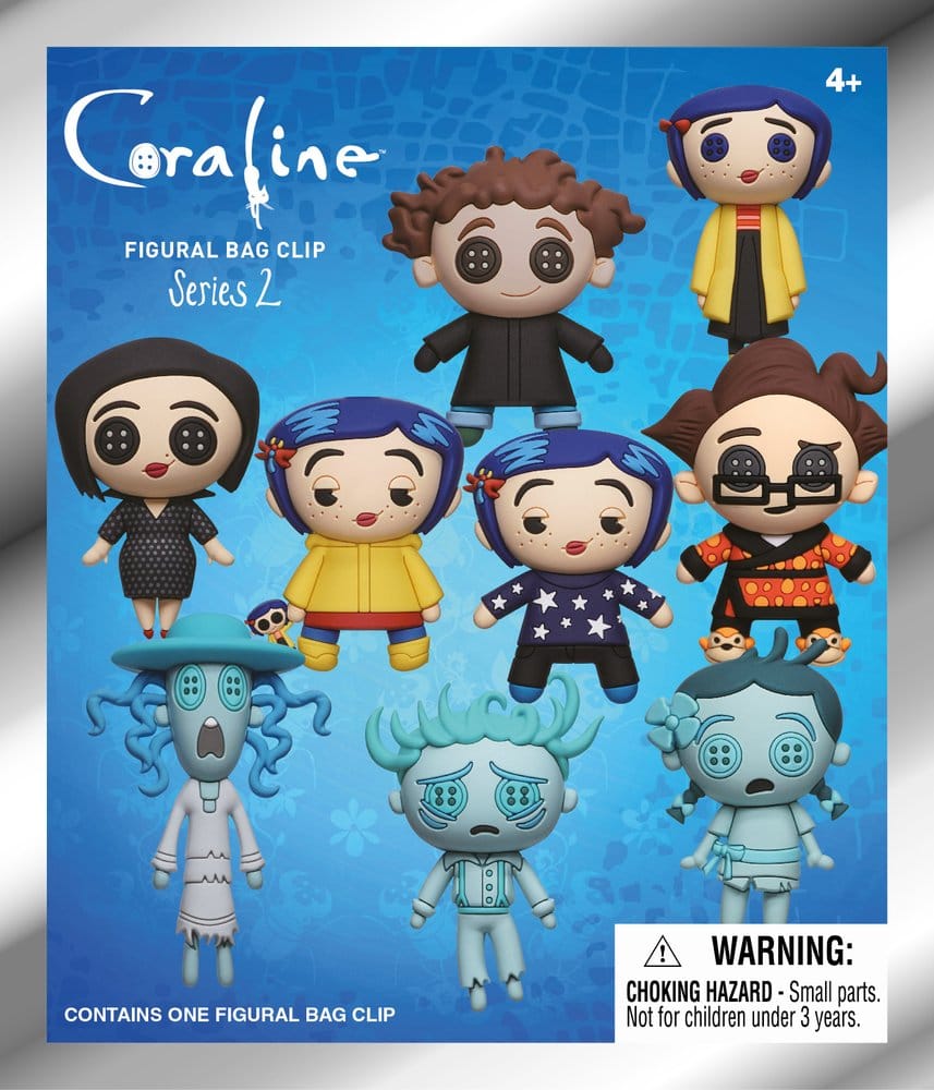 Coraline 3D PVC-Taschenanhänger Serie 2 Display (24) Image 3