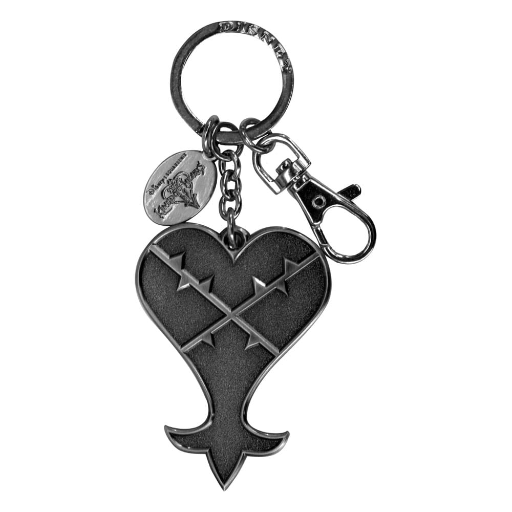 Kingdom Hearts Metall-Schlüsselanhänger Heartless Logo Image