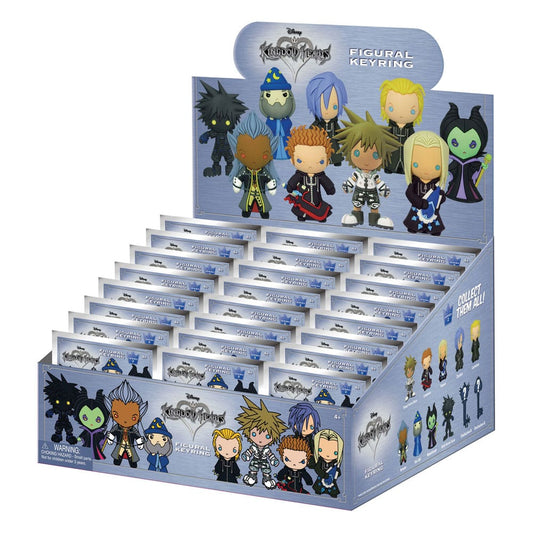 Kingdom Hearts PVC-Taschenanhänger Series 2 Display (24) Image 1
