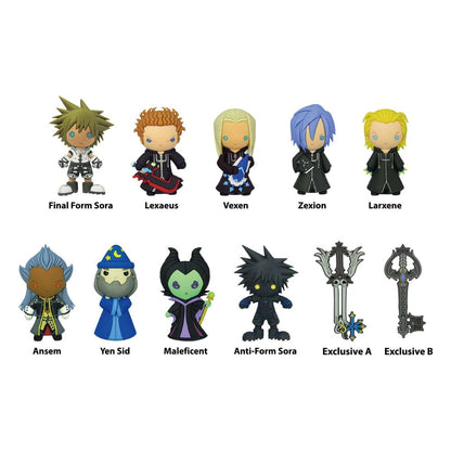 Kingdom Hearts PVC-Taschenanhänger Series 2 Display (24) Image 3