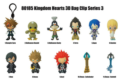 Kingdom Hearts 3D PVC-Taschenanhänger Series 3 Display (24) Image 2