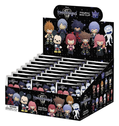 Kingdom Hearts 3D PVC-Taschenanhänger Serie 4 Display (24) Image 1