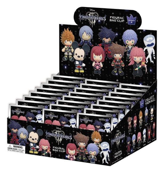 Kingdom Hearts 3D PVC-Taschenanhänger Serie 4 Display (24) Image 1