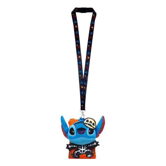 Lilo & Stitch Schlüsselband Stitch Skeleton mit Kartenhaltertasche Image
