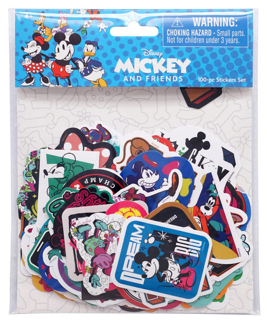 Mickey & Friends Sticker-Set 100 Stück Sortiment (20) Image 2