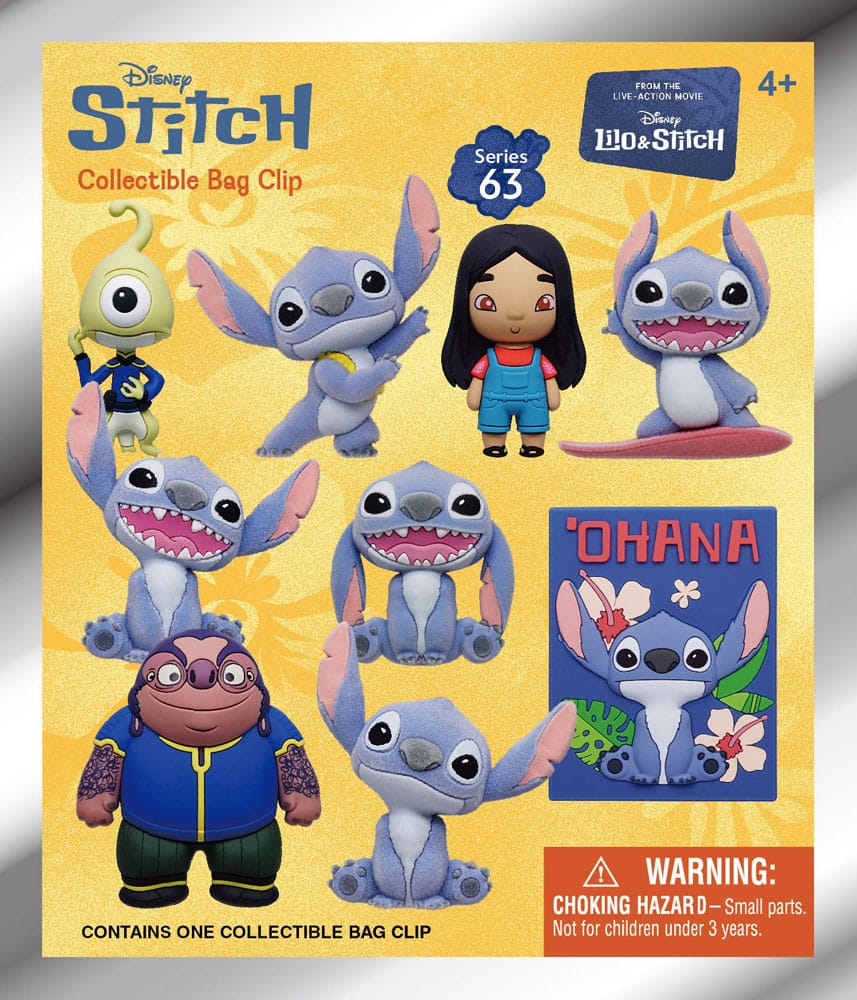 Lilo & Stitch Movie 3D PVC-Taschenanhänger Serie 63 Display (24) Image 2