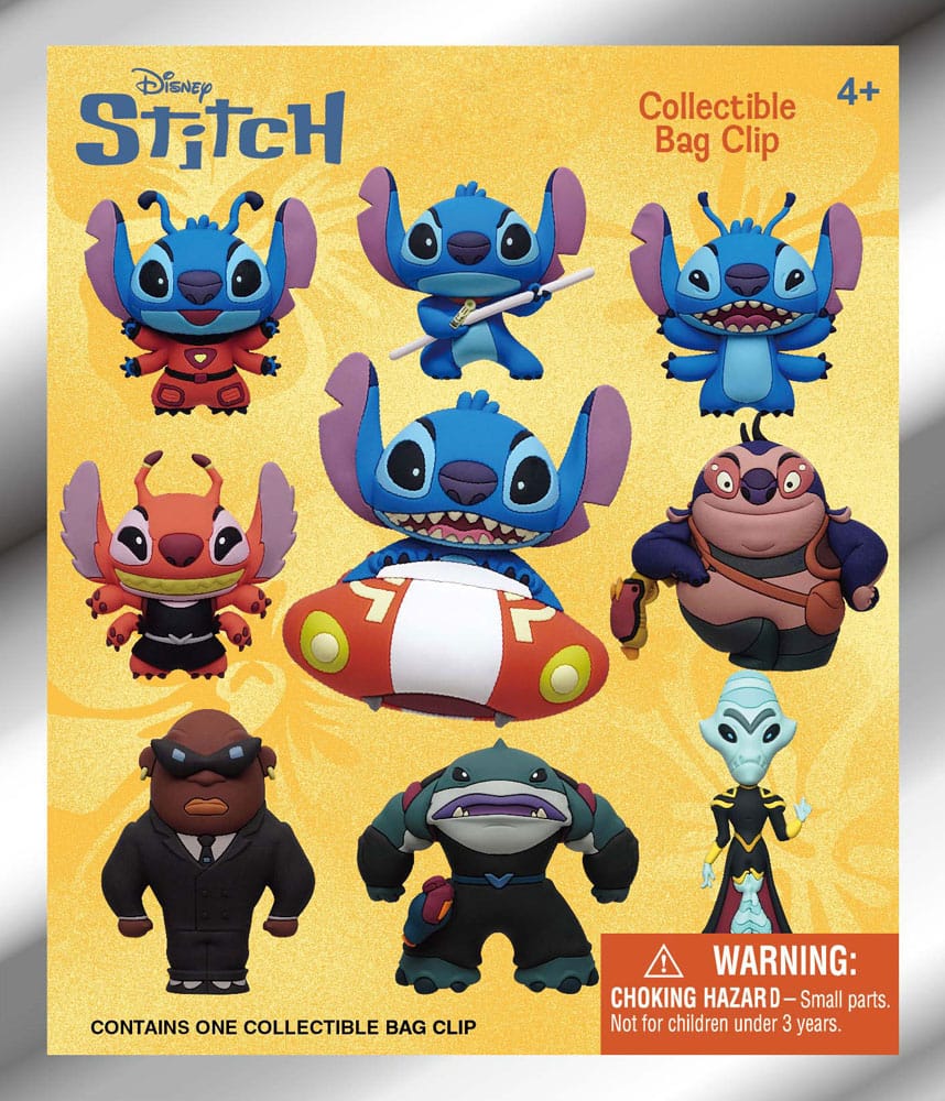 Lilo & Stitch 3D PVC-Taschenanhänger Stitch in Space Display  (24) Image 2