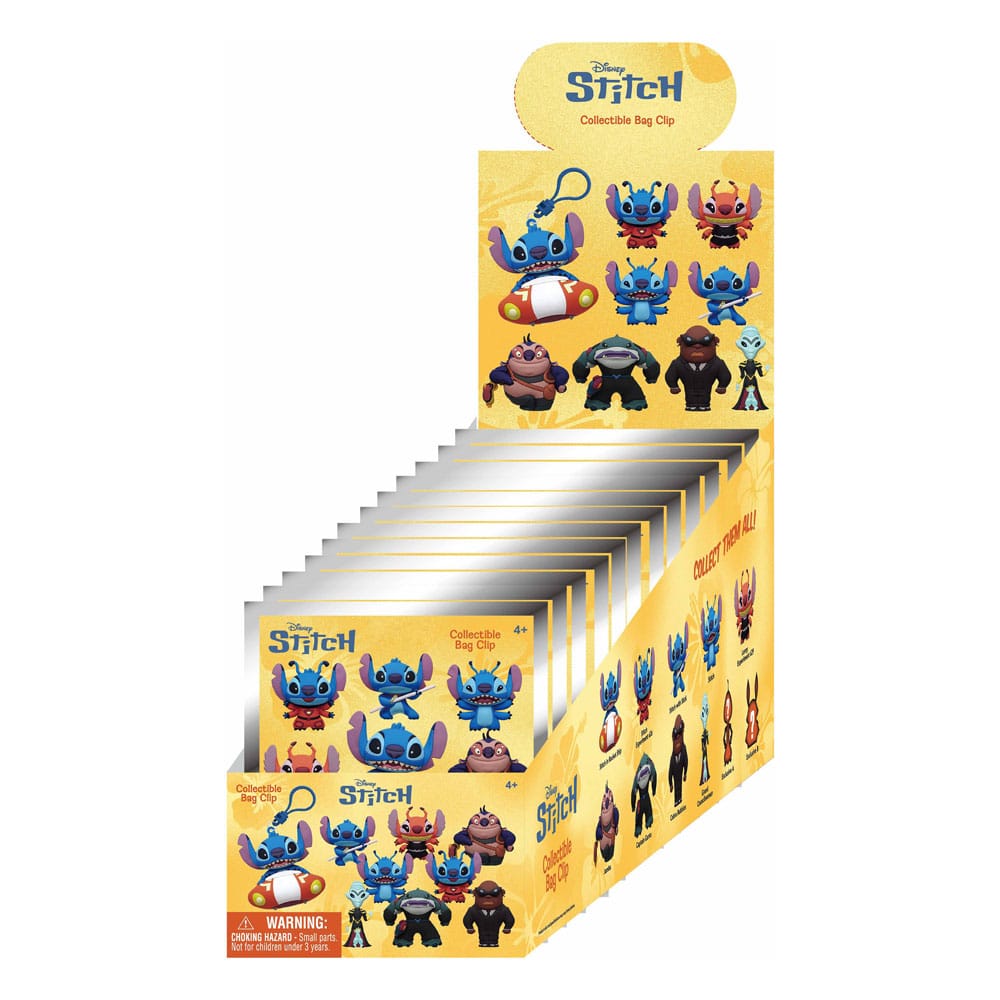 Lilo & Stitch 3D PVC-Taschenanhänger Stitch in Space Display  (24) Image 1