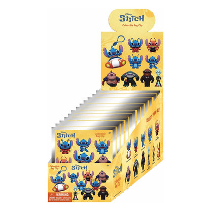 Lilo & Stitch 3D PVC-Taschenanhänger Stitch in Space Display  (24) Image 1