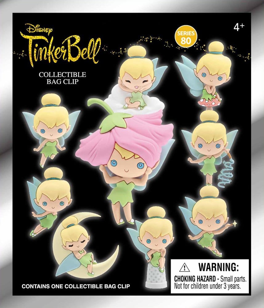 Tinkerbell 3D PVC-Taschenanhänger Serie 81 Blind Bag Display (24) Image 2