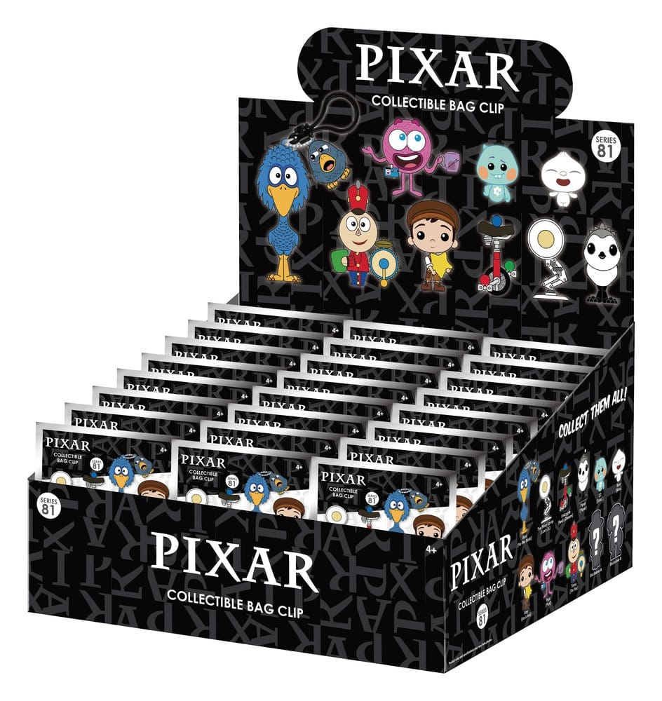 Pixar 3D PVC-Taschenanhänger Serie 82 Blind Bag Display (24) Image 1