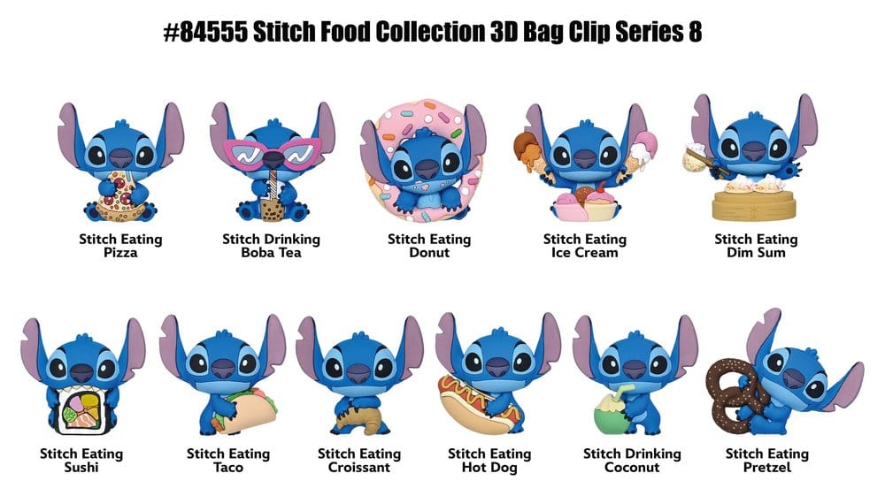 Lilo & Stitch 3D PVC-Taschenanhänger Series 8 Display (24) Image 2