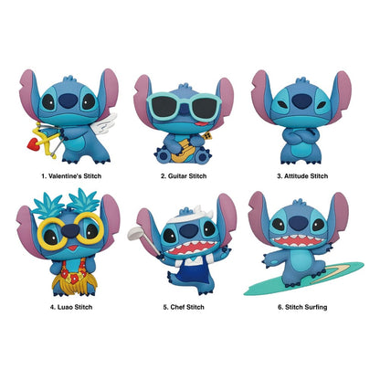 Lilo & Stitch 3D 3D Magnete Series 2 Display (12) Image 1