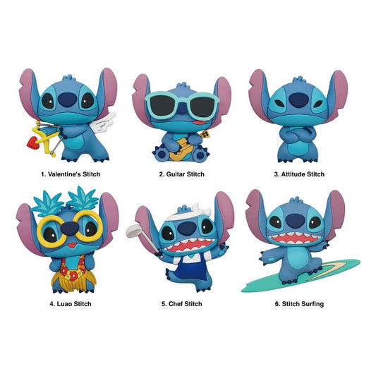 Lilo & Stitch 3D 3D Magnete Series 2 Display (12) Image 1