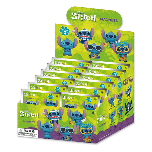 Lilo & Stitch 3D 3D Magnete Series 2 Display (12) Image 2