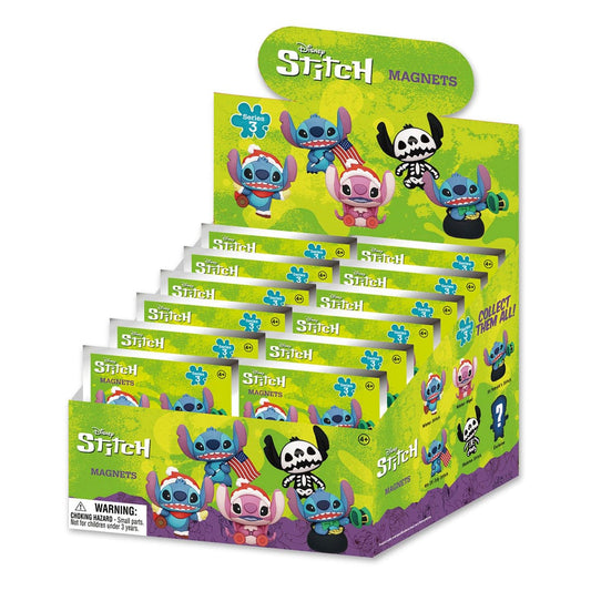 Lilo & Stitch 3D Magnete Series 3 Display (12) Image 1