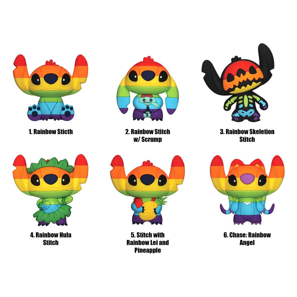 Lilo & Stitch 3D Magnete Series 4 Display (12) Image 1