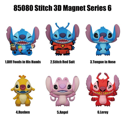 Lilo & Stitch 3D Magnete Stitch Series 6 Blind Pack Display (12) Image 2