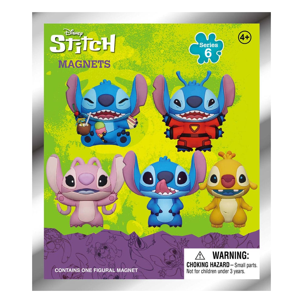 Lilo & Stitch 3D Magnete Stitch Series 6 Blind Pack Display (12) Image 3