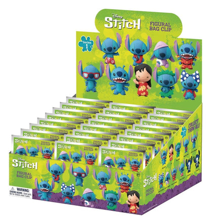 Lilo & Stitch 3D PVC-Taschenanhänger Serie 1 Display (24) Image 1