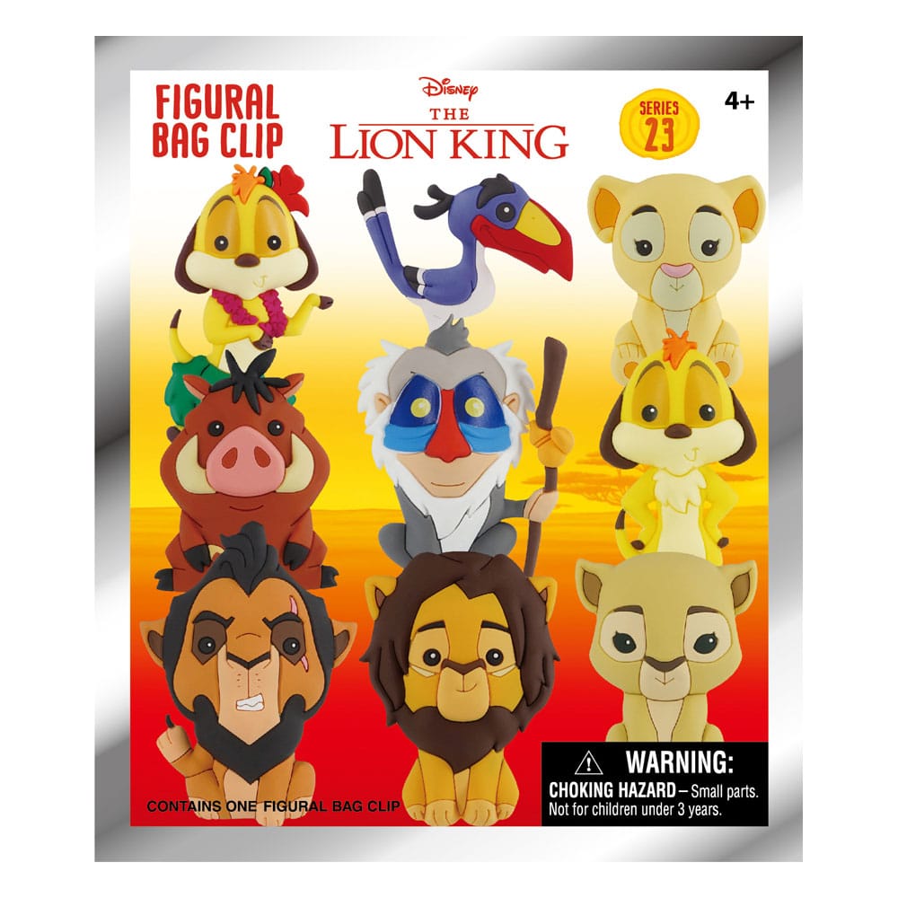 Disney 3D PVC-Taschenanhänger Display Lion King (24) Image 2