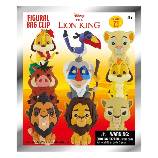 Disney 3D PVC-Taschenanhänger Display Lion King (24) Image 2