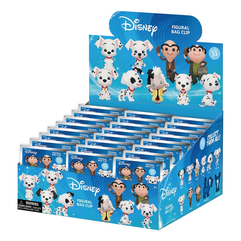 Disney 3D PVC-Taschenanhänger 101 Dalmatiner Series 33 Display (24) Image 3