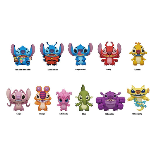 Lilo & Stitch PVC-Taschenanhänger Serie 5 Display (24) Image 1