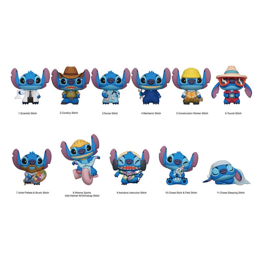 Lilo & Stitch 3D PVC-Taschenanhänger Series 6 Display (24) Image 1