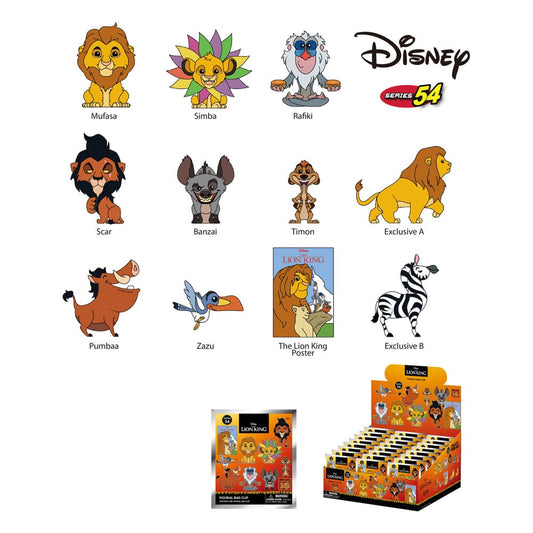 Disney 3D PVC-Taschenanhänger Der König der Löwen 30th Anniversary Display (24) Image