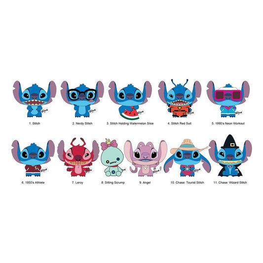 Lilo & Stitch Plüsch-Taschenanhänger Stitch Display (24) Image 1