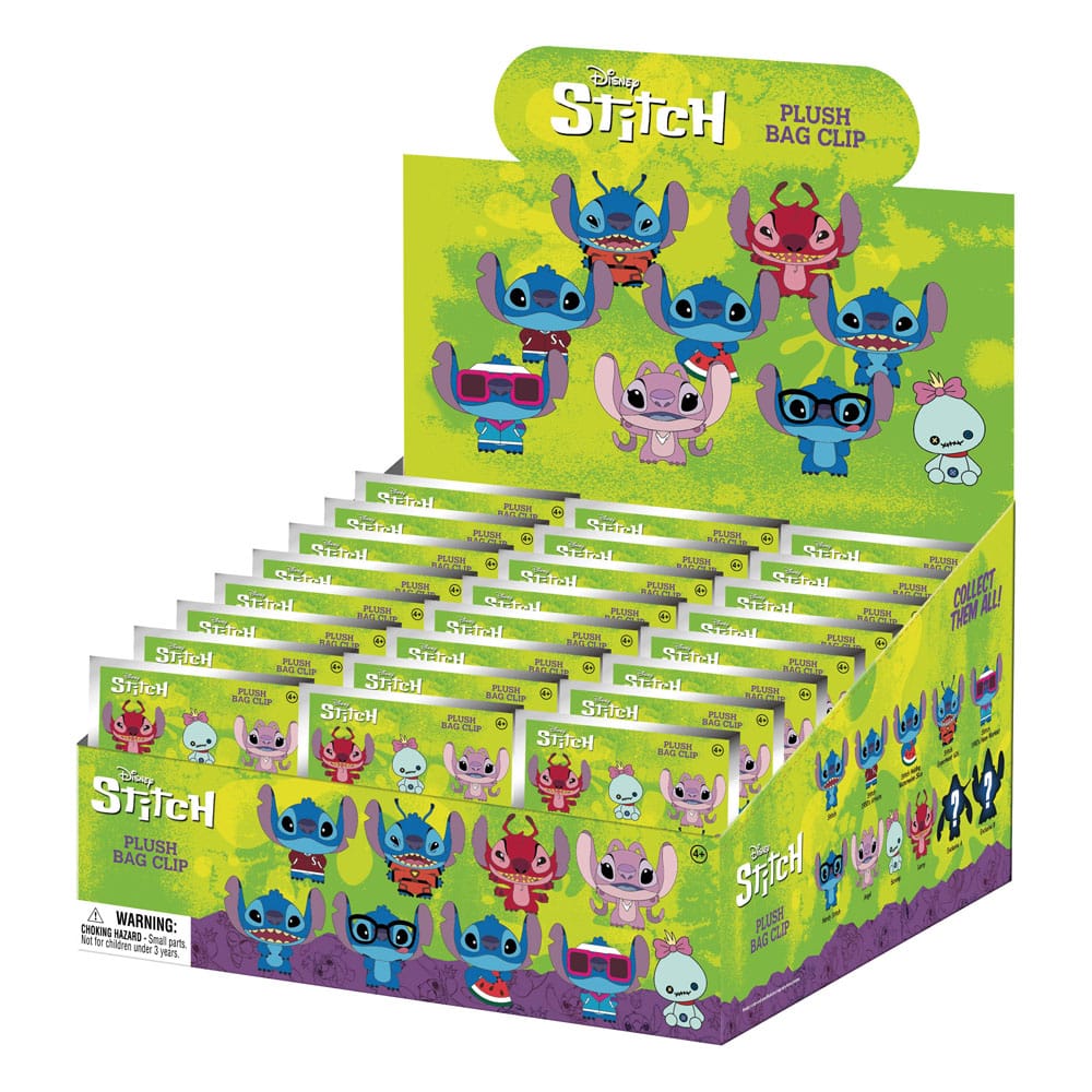 Lilo & Stitch Plüsch-Taschenanhänger Stitch Display (24) Image 3