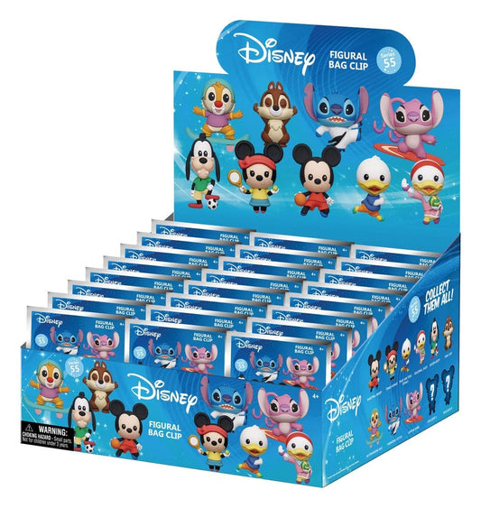 Disney Sports 3D PVC-Taschenanhänger Serie 55 Blind Bag Display (24) Image 1