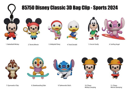 Disney Sports 3D PVC-Taschenanhänger Serie 55 Blind Bag Display (24) Image 2